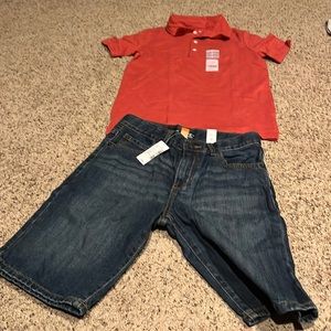 Boys short set